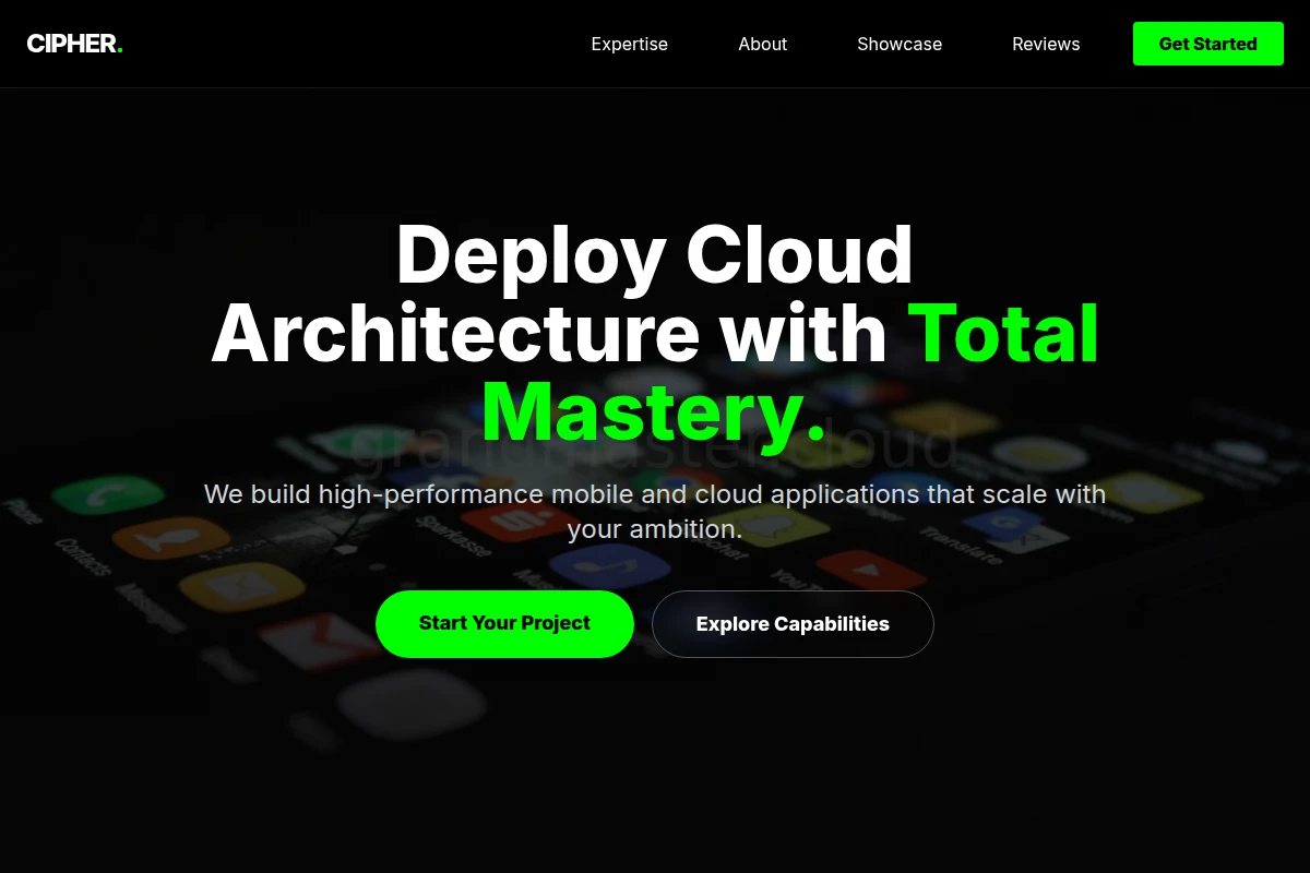 Cipher App Development